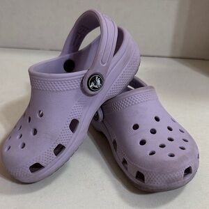 Kids Purple Crocs